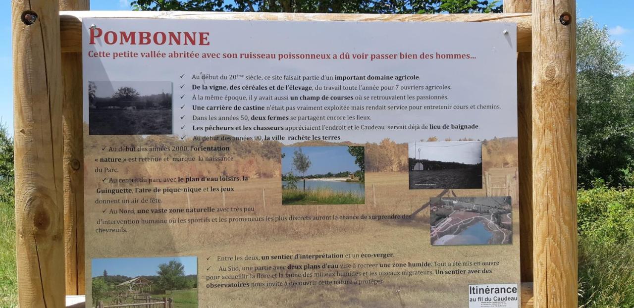 Charmant Logement Avec Piscine Μπερζεράκ Εξωτερικό φωτογραφία