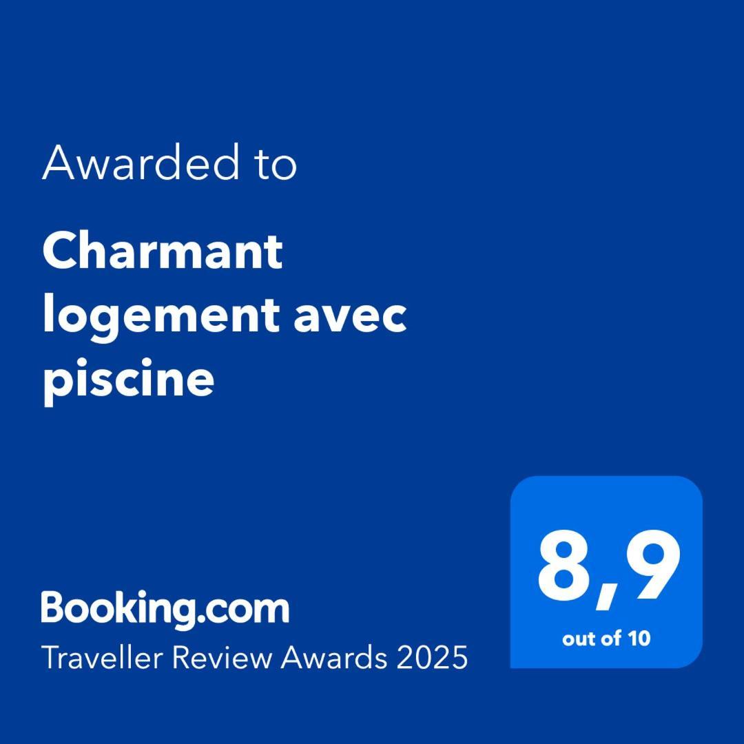 Charmant Logement Avec Piscine Μπερζεράκ Εξωτερικό φωτογραφία